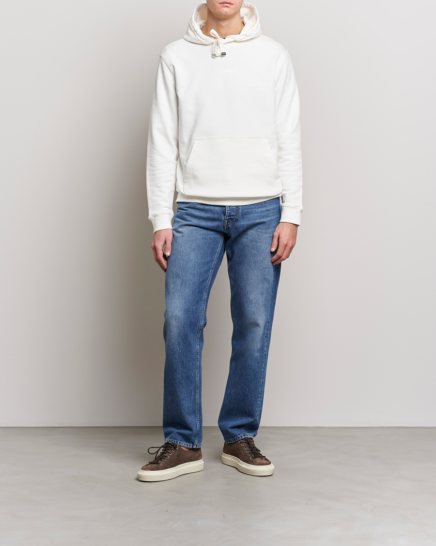 Hombres | Jerséis y prendas de punto | Dondup | Logo Hoodie White