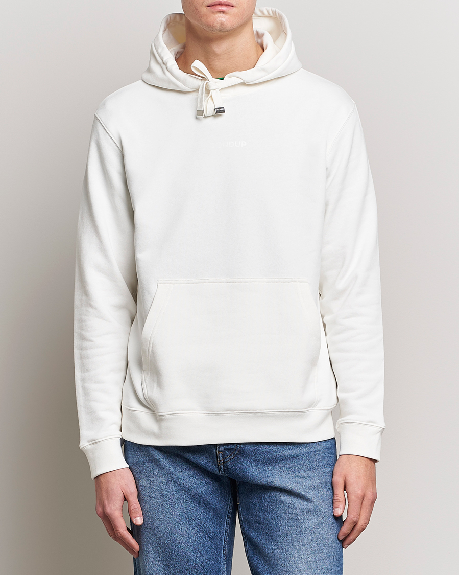 Hombres | Jerséis y prendas de punto | Dondup | Logo Hoodie White