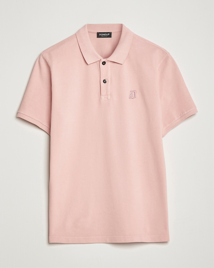 Hombres | Polos | Dondup | Cotton Pique Pink