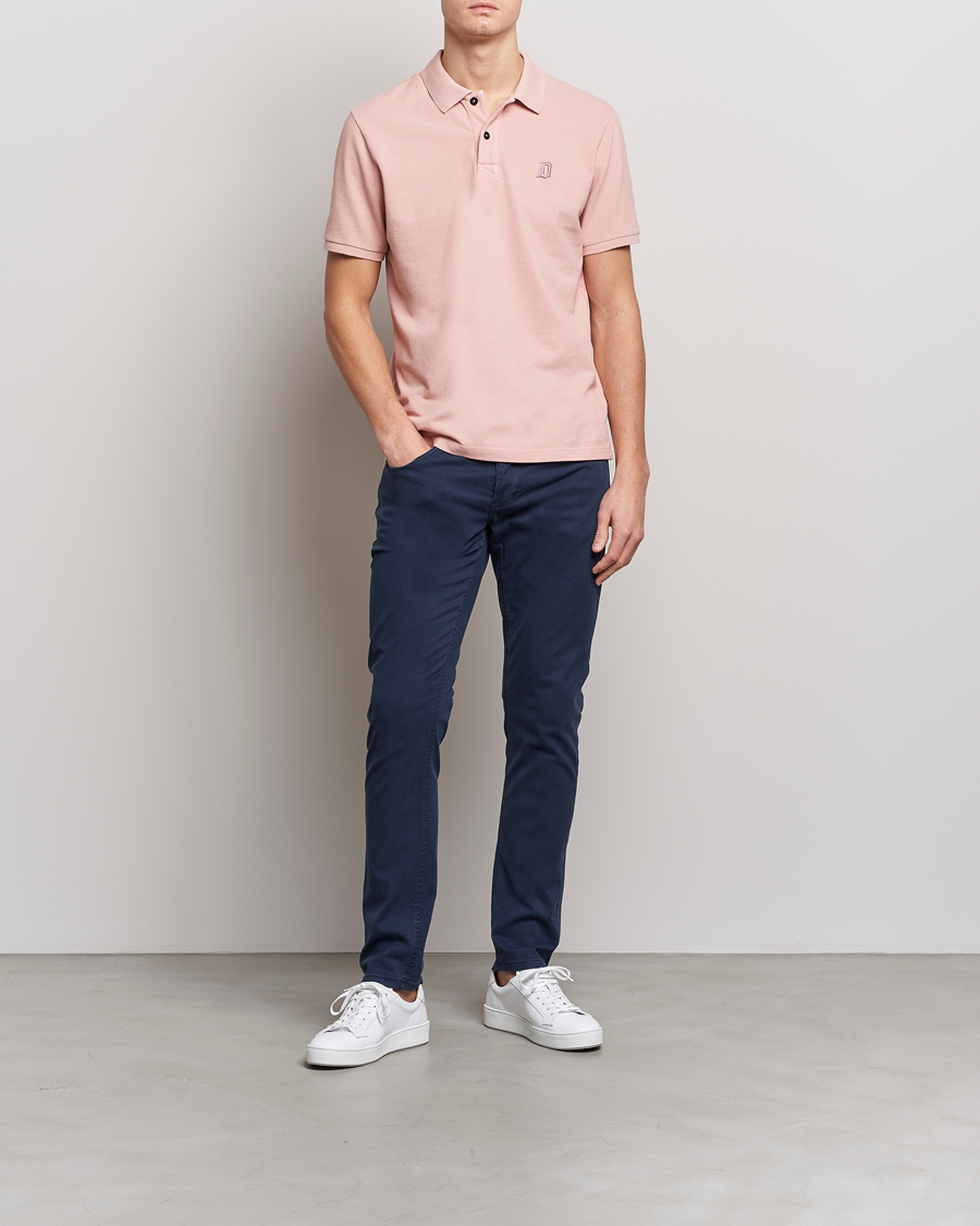 Hombres | Polos | Dondup | Cotton Pique Pink