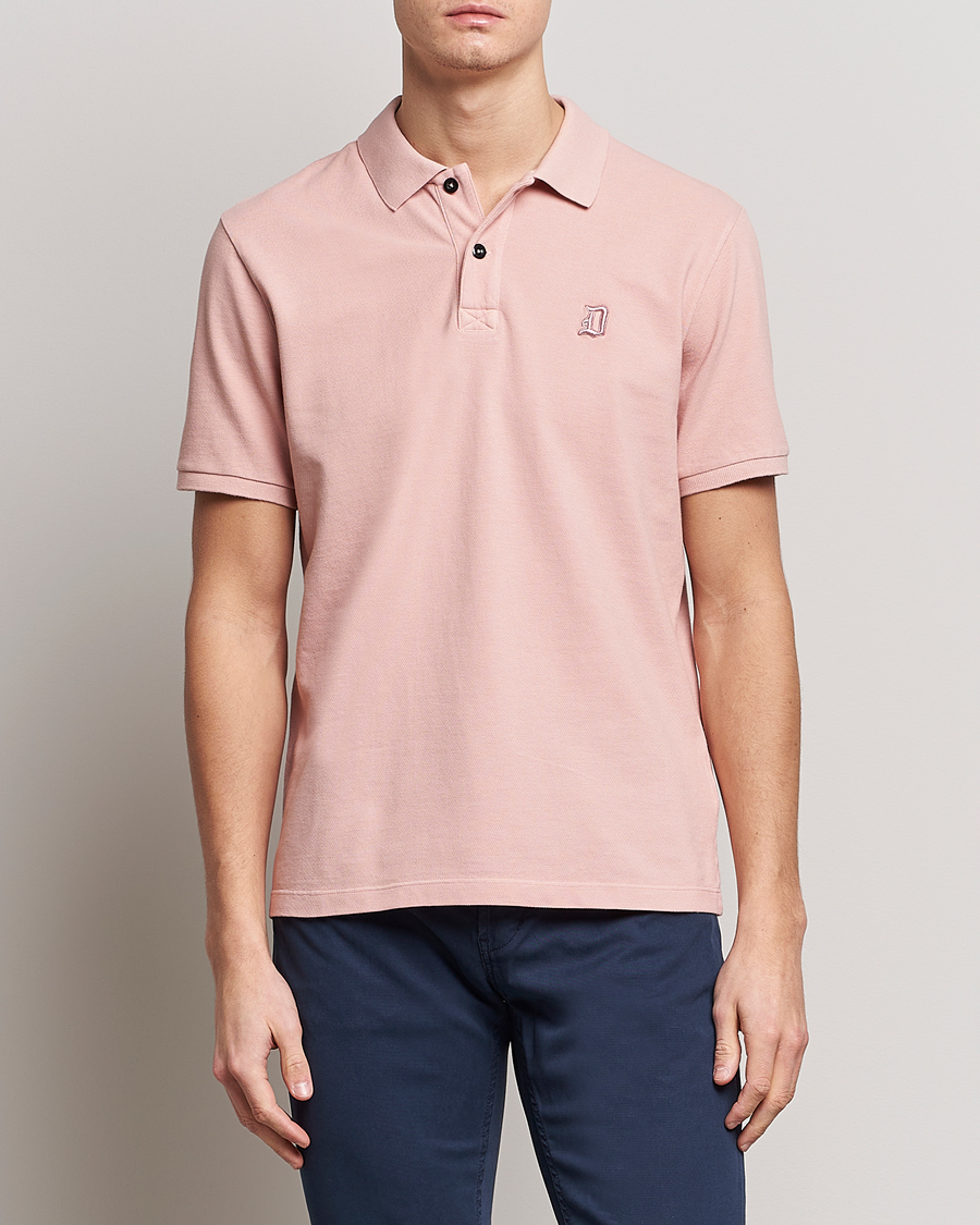 Hombres | Polos | Dondup | Cotton Pique Pink