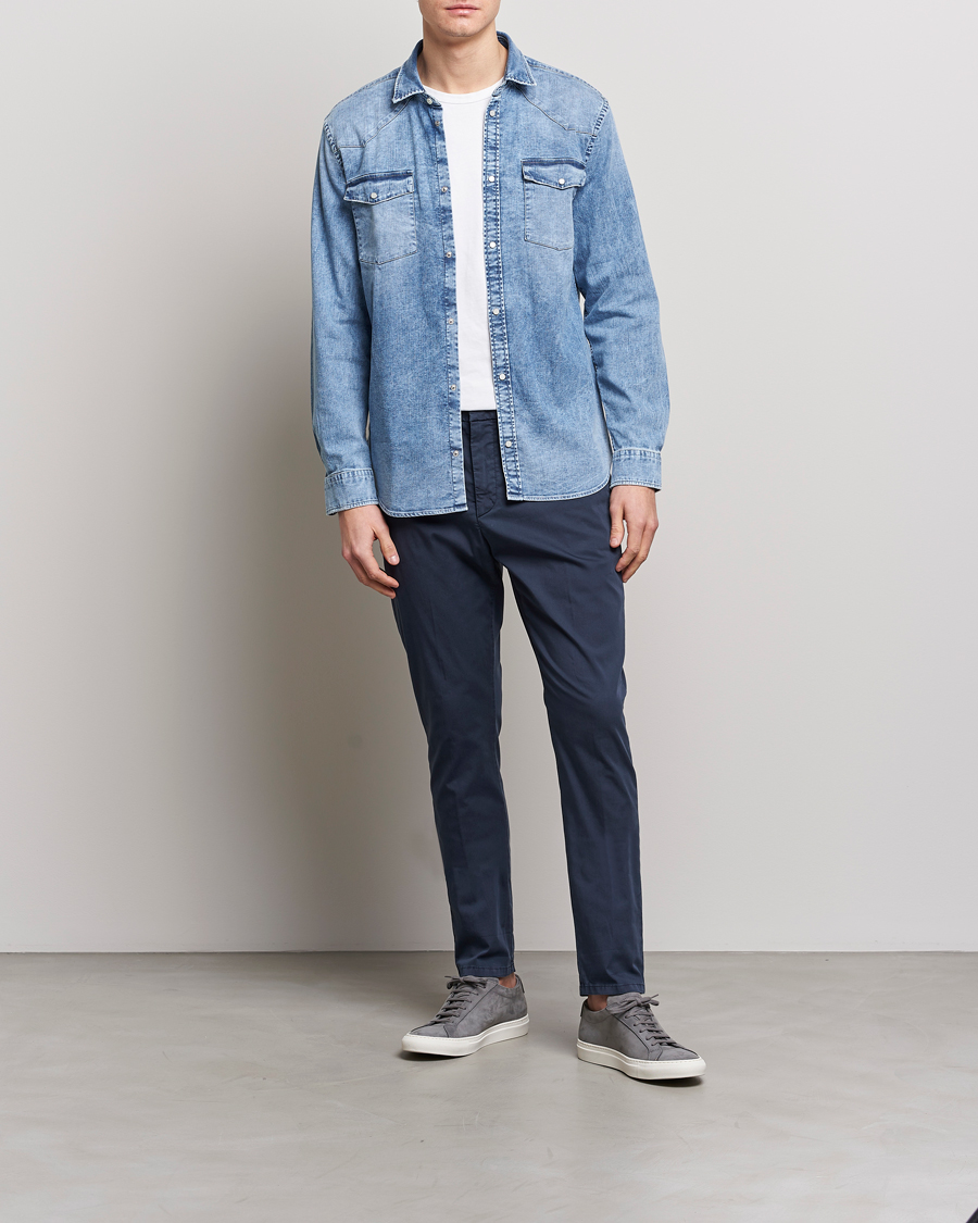 Hombres | Pantalones | Dondup | Joe Chino Navy