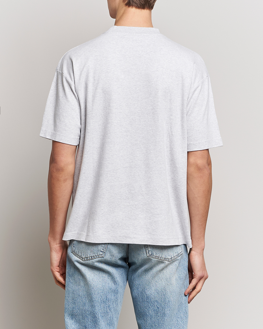 Hombres | Camisetas | Drôle de Monsieur | Signature T-Shirt Light Grey