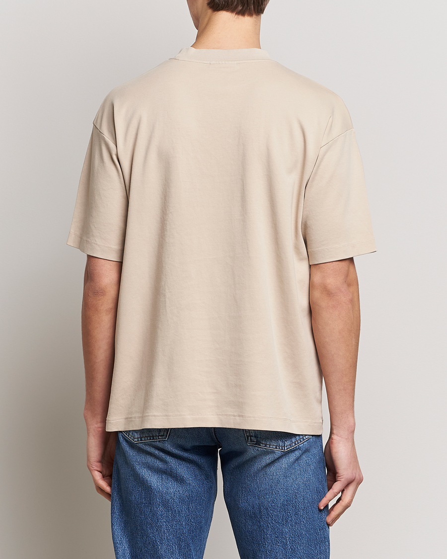 Hombres | Camisetas | Drôle de Monsieur | Classic NFPM T-Shirt Beige