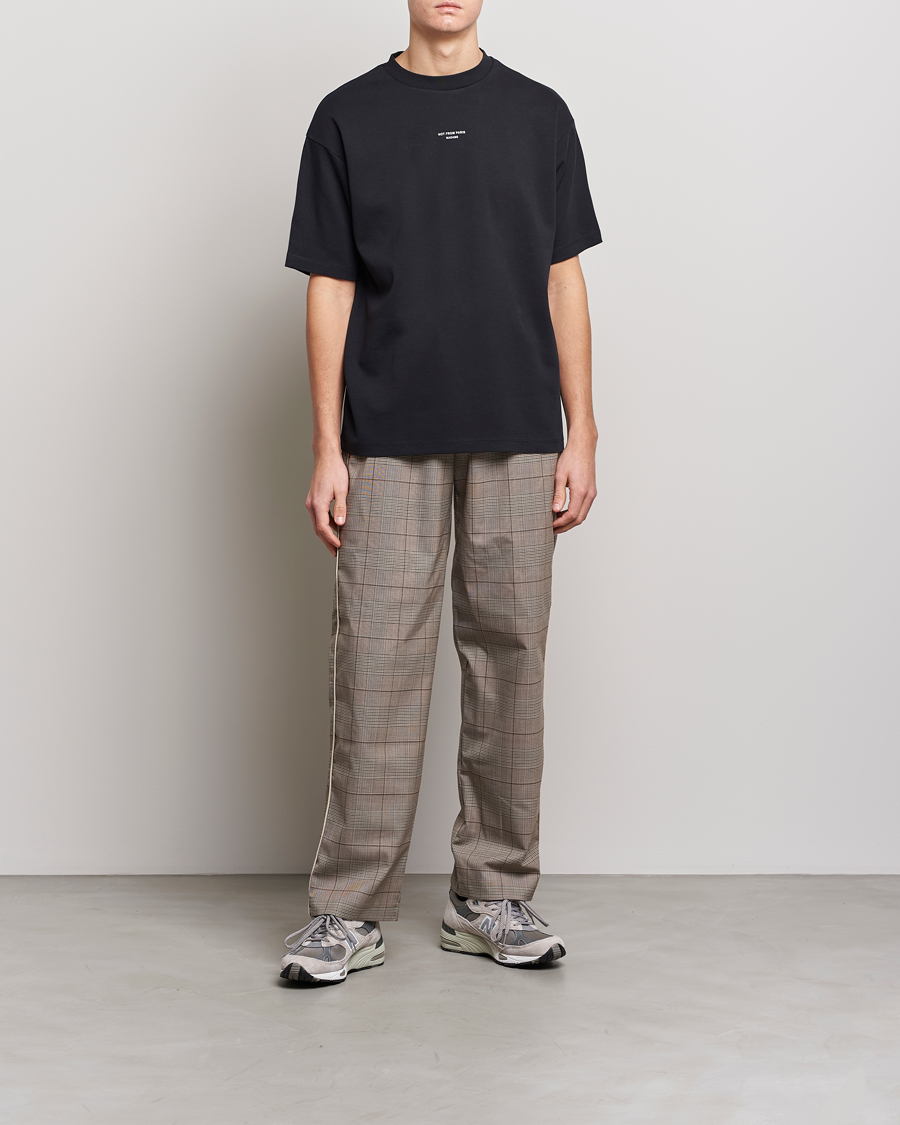 Hombres | Camisetas | Drôle de Monsieur | Classic NFPM T-Shirt Black