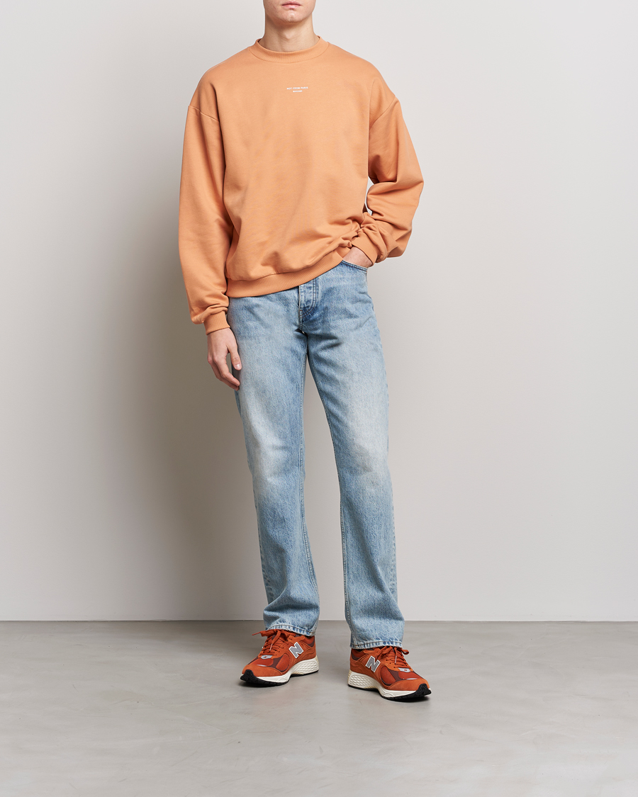 Hombres | Jerséis y prendas de punto | Drôle de Monsieur | Classic NFPM Sweatshirt Peach