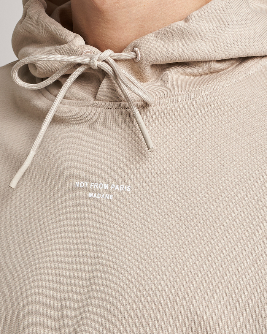 Hombres | Jerséis y prendas de punto | Drôle de Monsieur | Classic NFPM Hoodie Beige