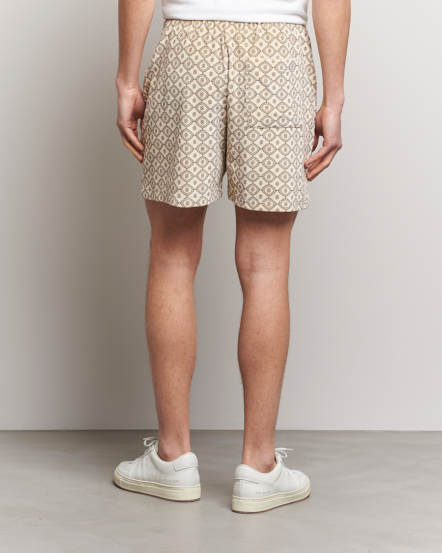 Hombres | Pantalones cortos | Drôle de Monsieur | Monogram Terry Shorts Off White