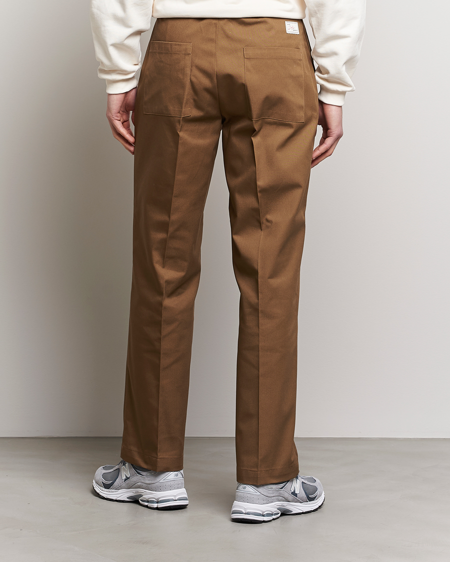 Hombres | Pantalones | Drôle de Monsieur | Twill Pants Brown