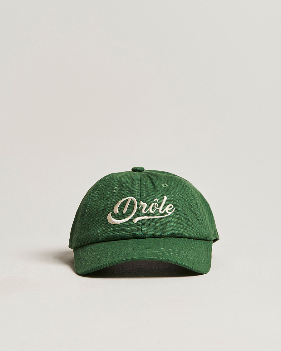 Hombres | Drôle de Monsieur Sport Baseball Cap Green | Drôle de Monsieur | Sport Baseball Cap Green