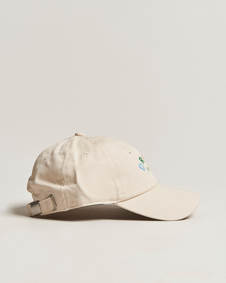 Hombres | Drôle de Monsieur Fleur Baseball Cap Beige | Drôle de Monsieur | Fleur Baseball Cap Beige
