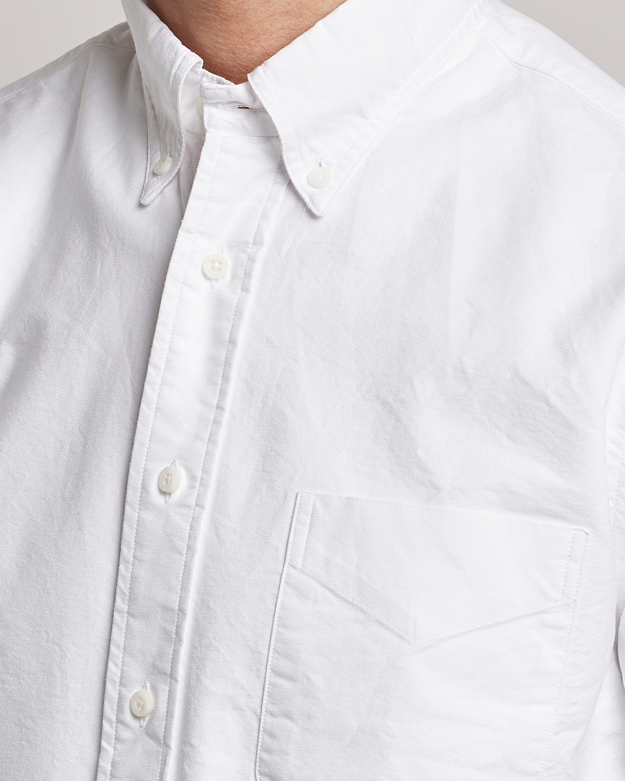 Hombres | Camisas | Gitman Vintage | Button Down Oxford Shirt White