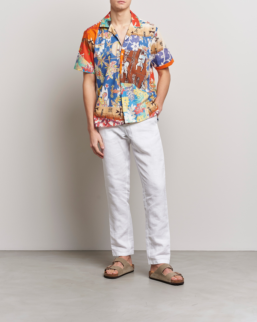 Hombres | Camisas | Gitman Vintage | Aloha Quilt Camp Shirt Multicolor
