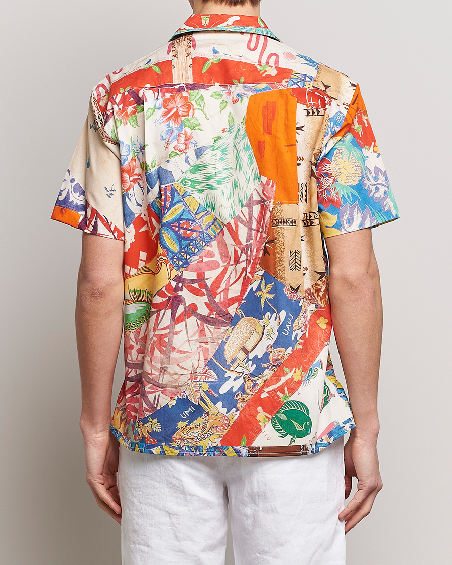 Hombres | Camisas | Gitman Vintage | Aloha Quilt Camp Shirt Multicolor
