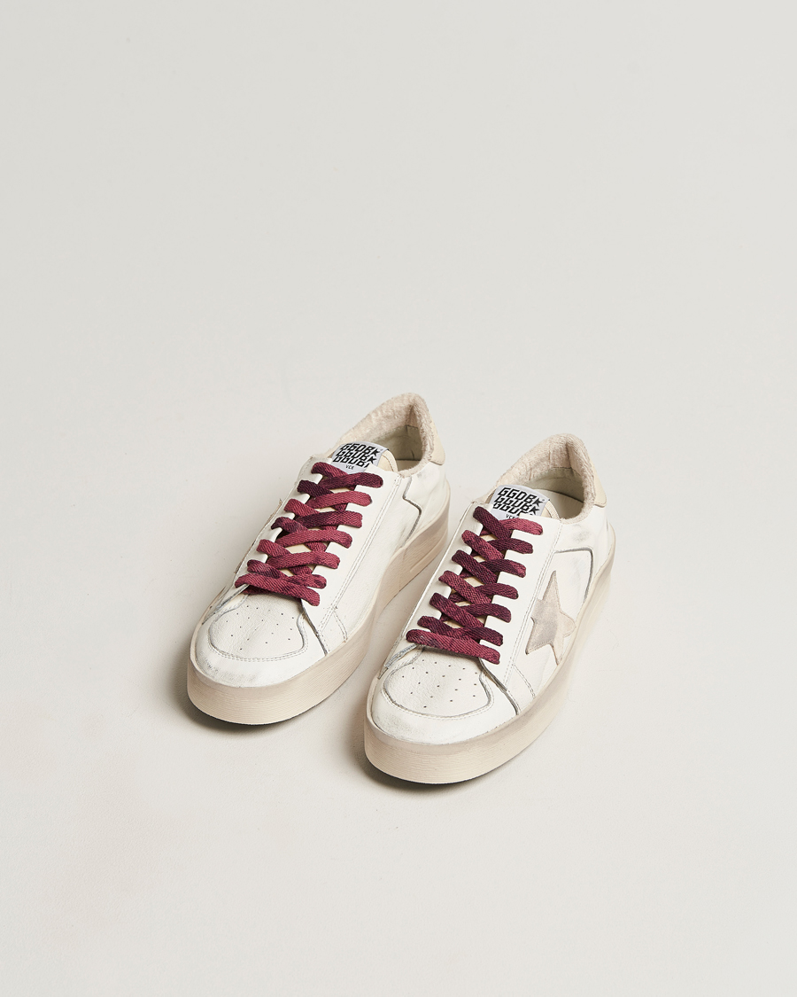Hombres | Golden Goose Deluxe Brand Star Dan Sneakers White/Beige | Golden Goose | Deluxe Brand Star Dan Sneakers White/Beige