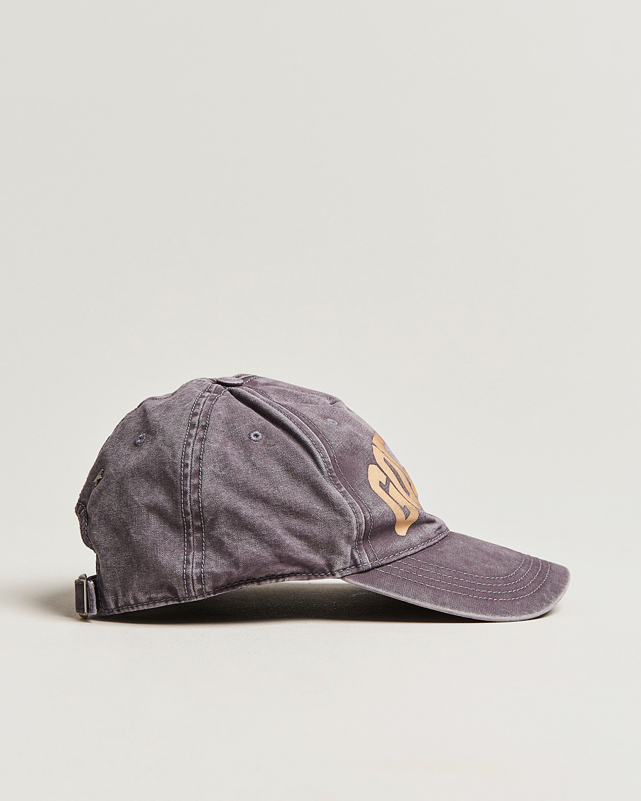 Hombres | Golden Goose Deluxe Brand Distressed Cotton Baseball Cap Marzipan | Golden Goose | Deluxe Brand Distressed Cotton Baseball Cap Marzipan