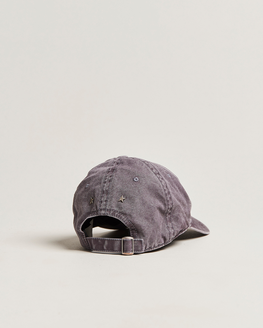 Hombres | Golden Goose Deluxe Brand Distressed Cotton Baseball Cap Marzipan | Golden Goose | Deluxe Brand Distressed Cotton Baseball Cap Marzipan