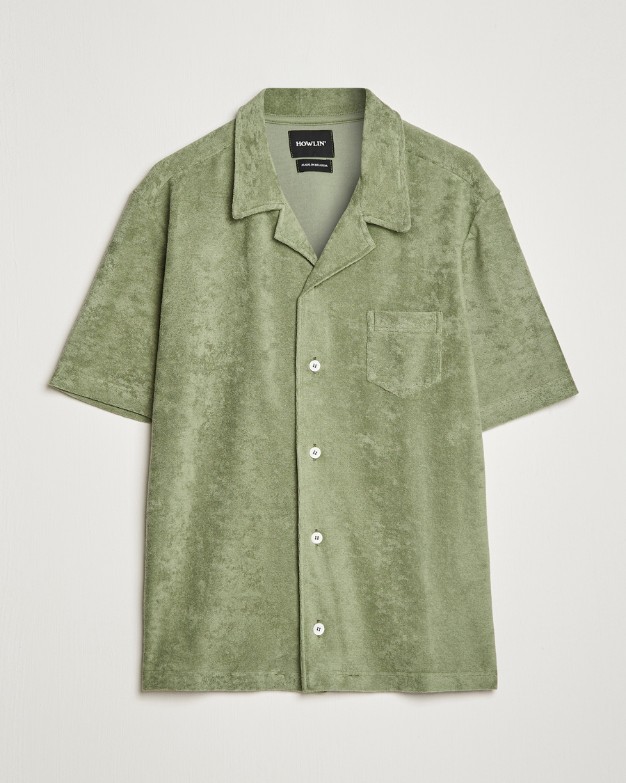 Hombres | Camisas | Howlin' | Short Sleeve Terry Shirt Agave