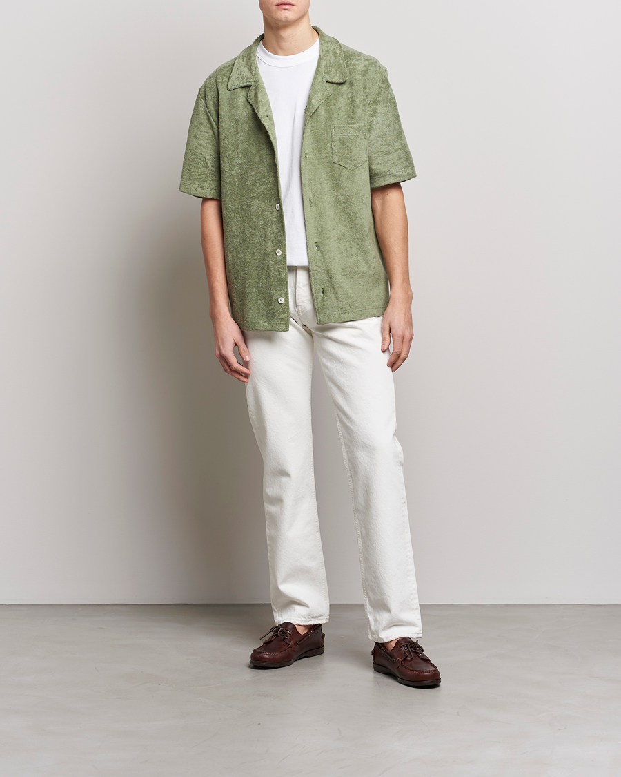 Hombres | Camisas | Howlin' | Short Sleeve Terry Shirt Agave