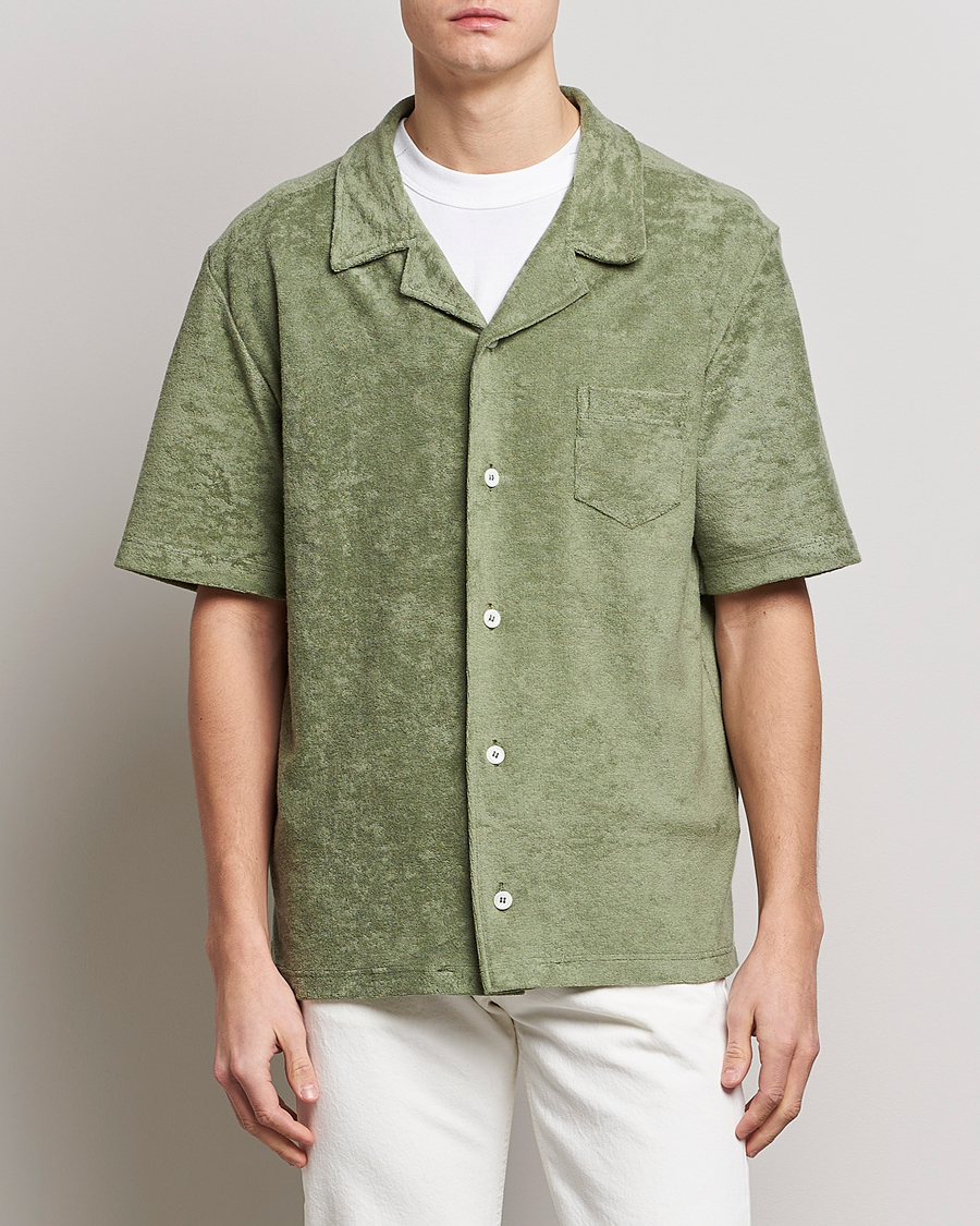 Hombres | Camisas | Howlin' | Short Sleeve Terry Shirt Agave