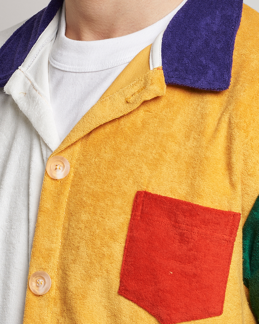 Hombres | Camisas | Howlin' | Short Sleeve Color Block Terry Shirt Butter In The Sun