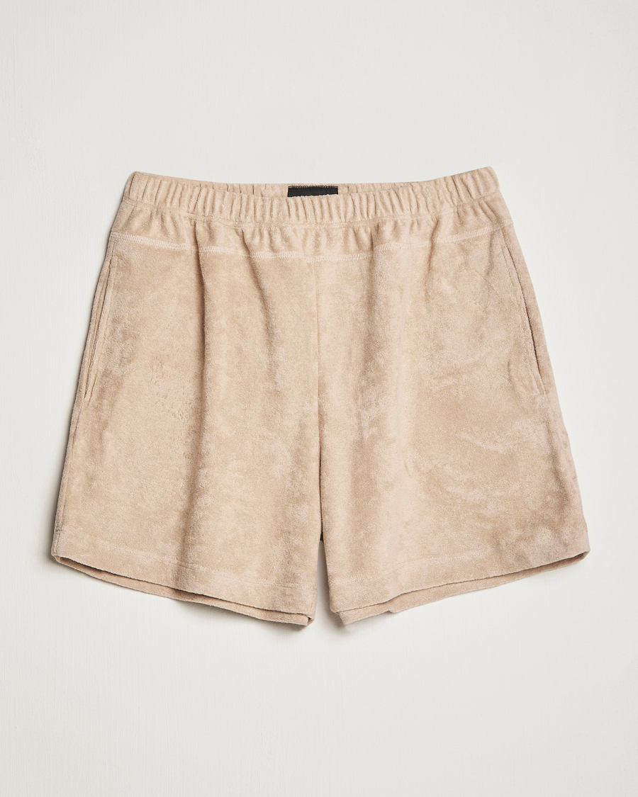 Hombres | Pantalones cortos | Howlin' | Cotton Blend Terry Shorts Cashew