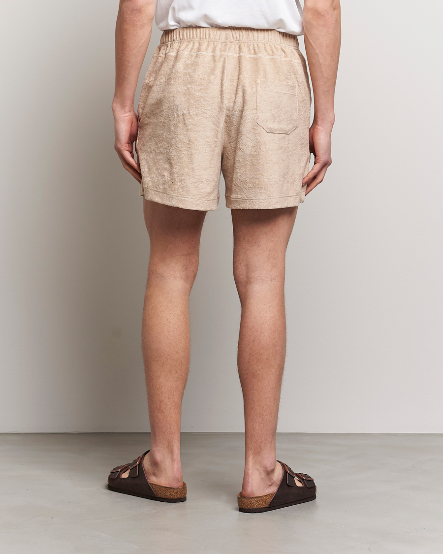 Hombres | Pantalones cortos | Howlin' | Cotton Blend Terry Shorts Cashew