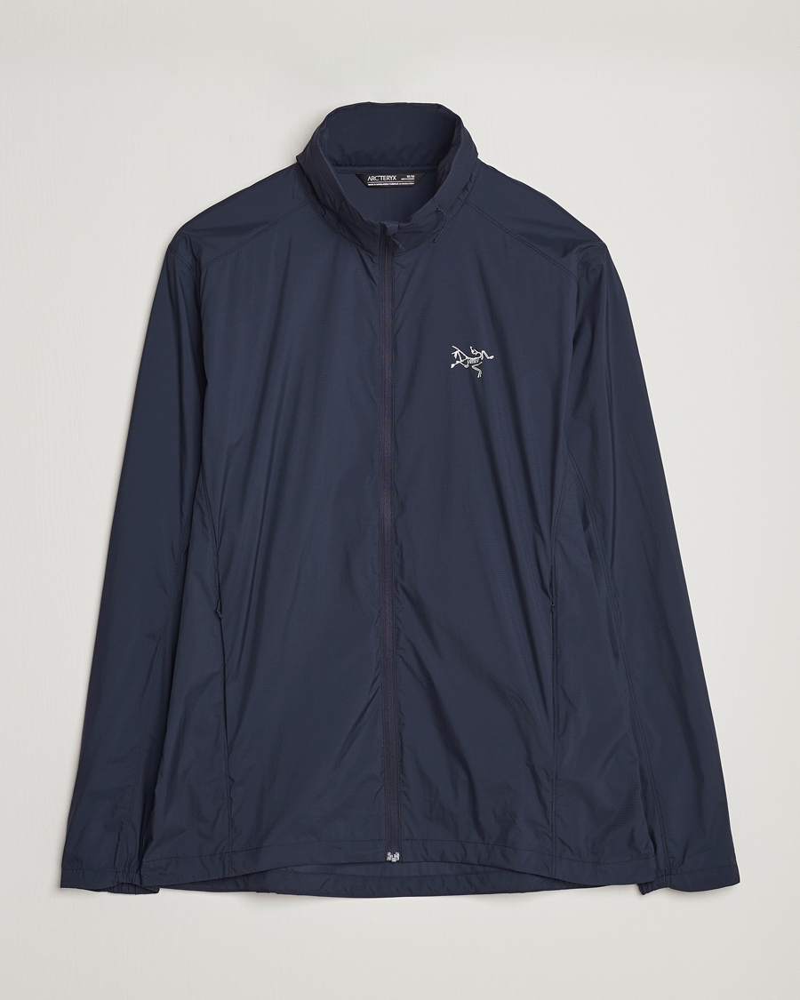 Hombres | Abrigos y chaquetas | Arc'teryx | Nodin Lightweight Wind Jacket Black Sapphire
