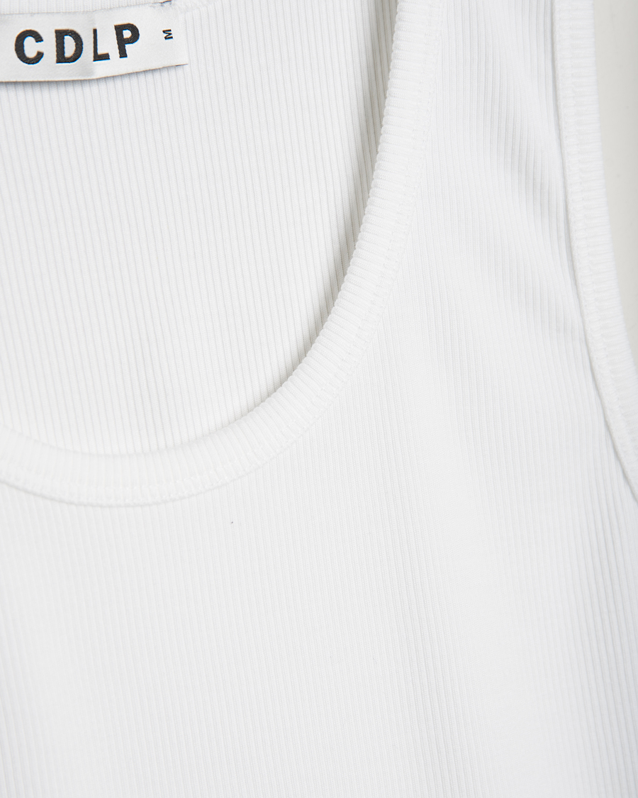 Hombres | Camisetas | CDLP | Rib Tank Top White