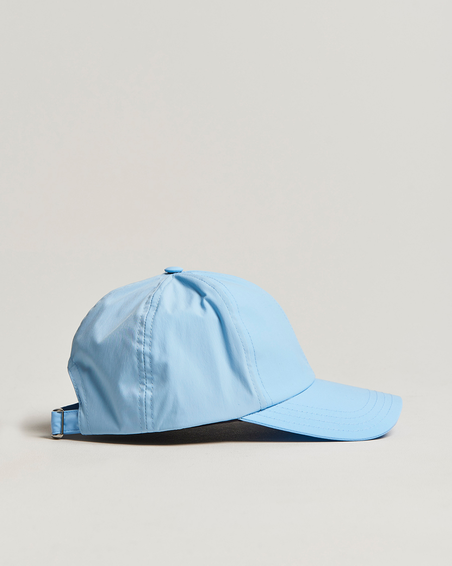 Hombres | Mackintosh Tipping Baseball Cap Sky Blue | Mackintosh | Tipping Baseball Cap Sky Blue