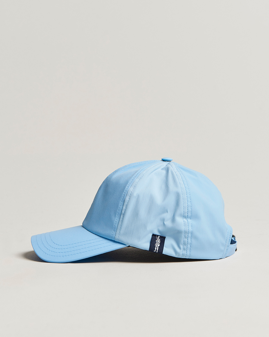 Hombres | Mackintosh Tipping Baseball Cap Sky Blue | Mackintosh | Tipping Baseball Cap Sky Blue