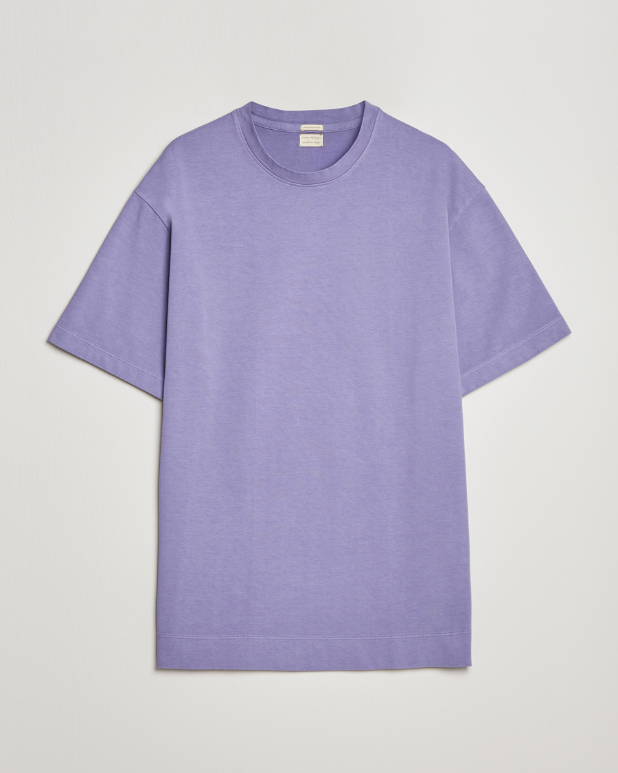 Hombres | Camisetas | Massimo Alba | Nevis Short Sleeve T-Shirt Iris