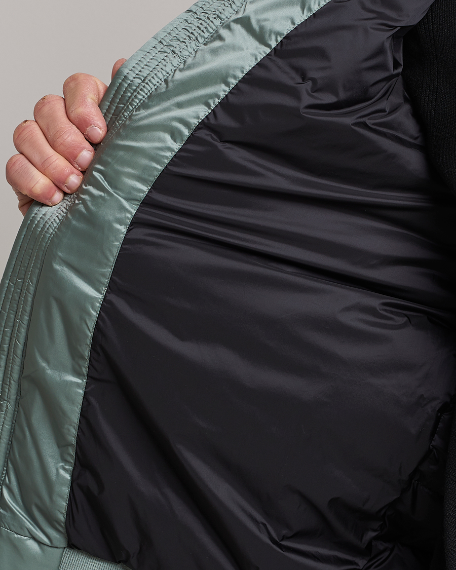 Hombres | Chalecos | Belstaff | Circuit Padded Gilet Steel Green