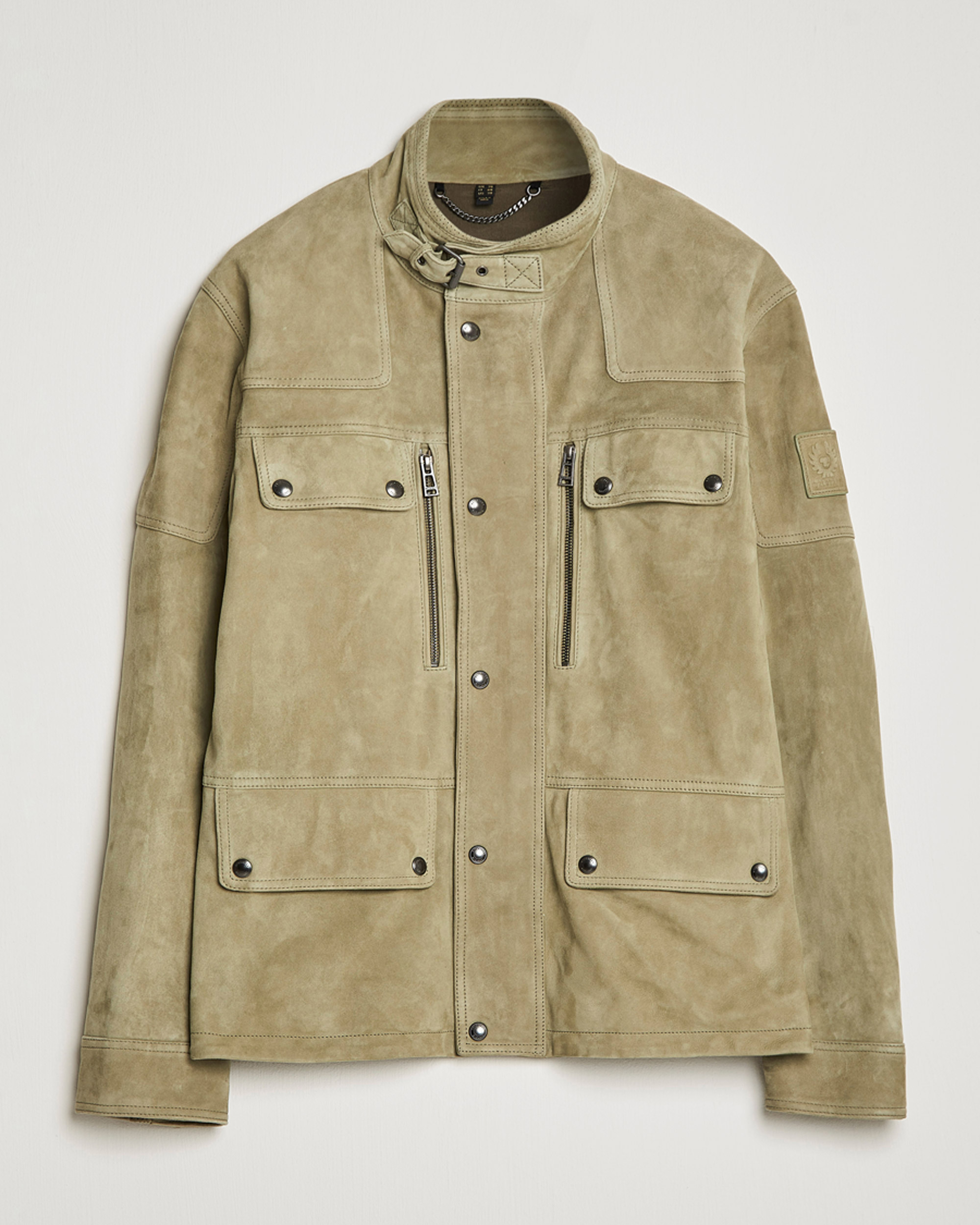 Hombres | Abrigos y chaquetas | Belstaff | Dene Suede Field Jacket Aloe