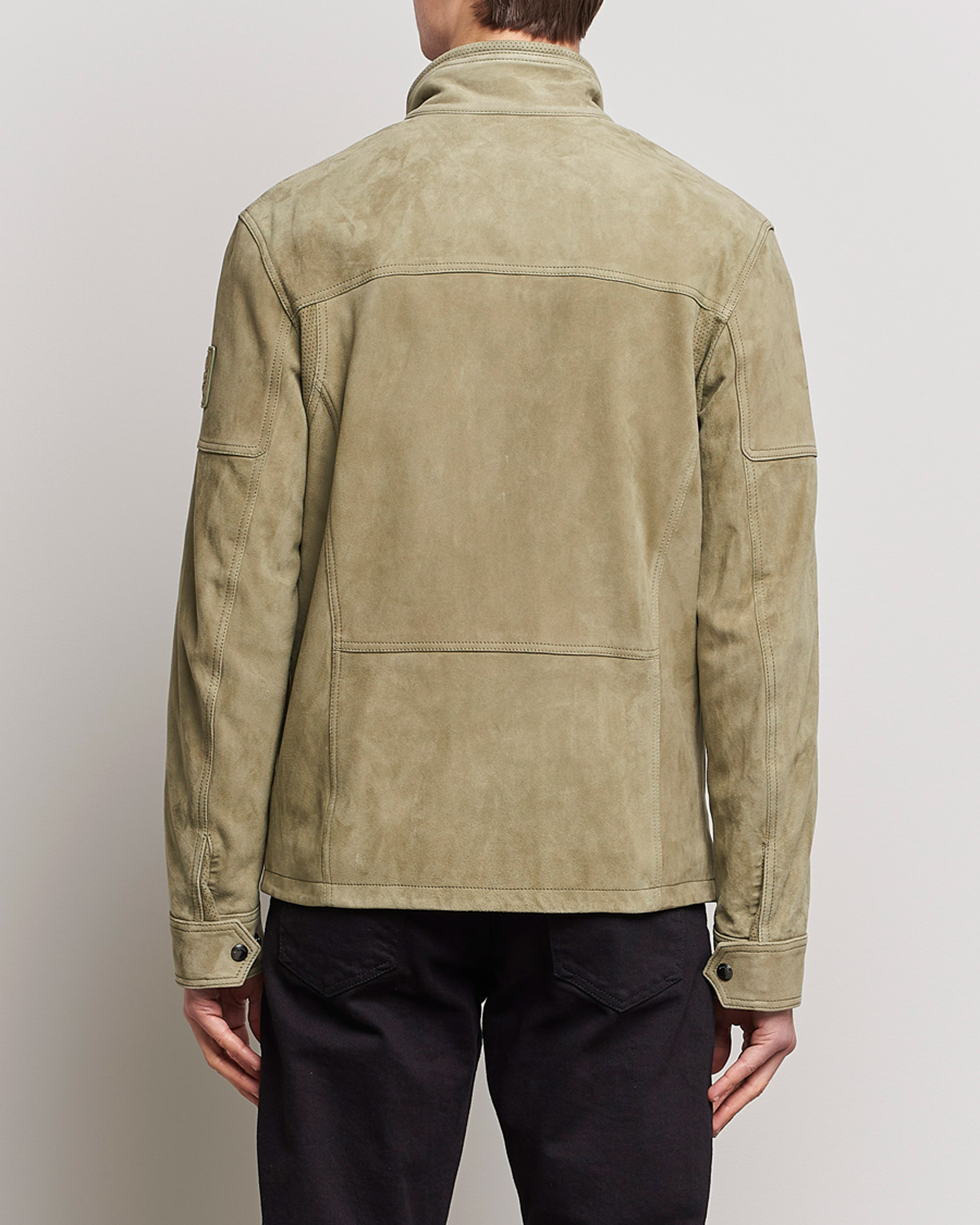 Hombres | Abrigos y chaquetas | Belstaff | Dene Suede Field Jacket Aloe