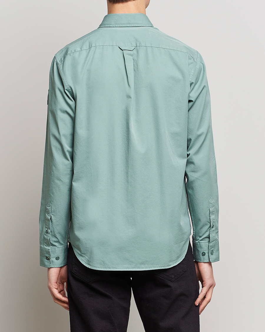 Hombres | Camisas | Belstaff | Pitch Cotton Pocket Shirt Steel Green