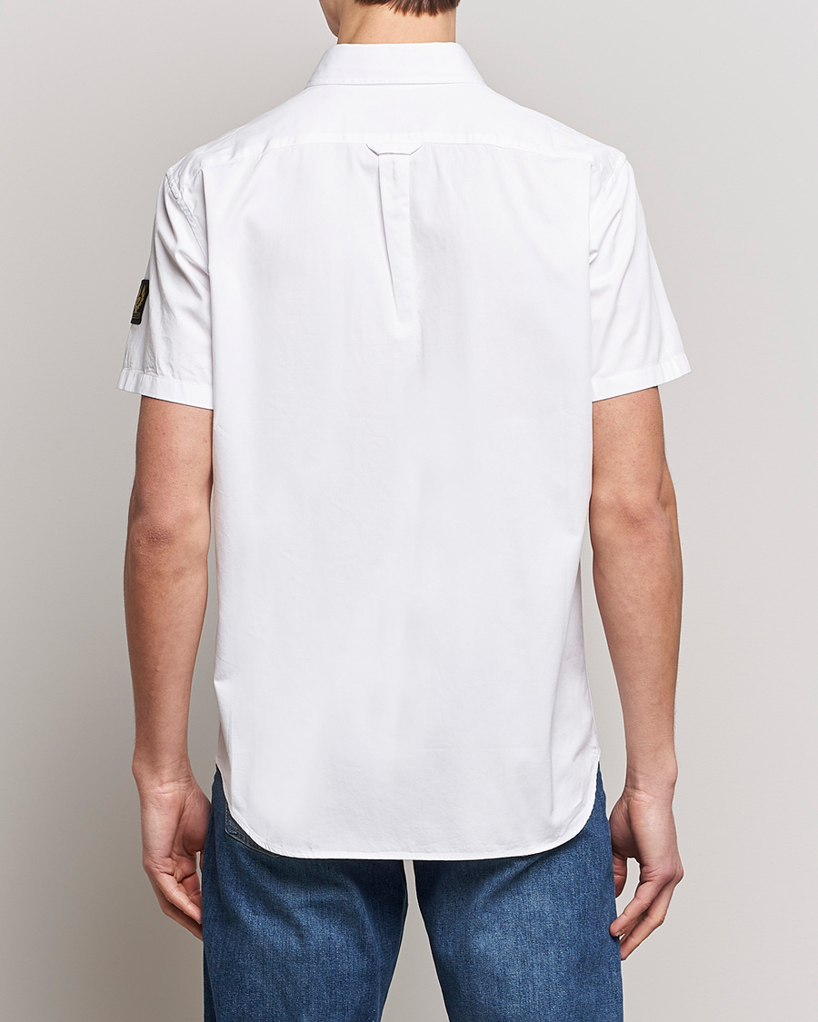Hombres | Camisas | Belstaff | Short Sleeve Pitch Shirt White