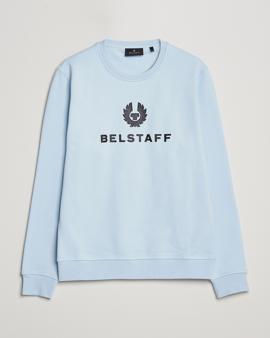 Hombres | Jerséis y prendas de punto | Belstaff | Signature Crewneck Sky Blue