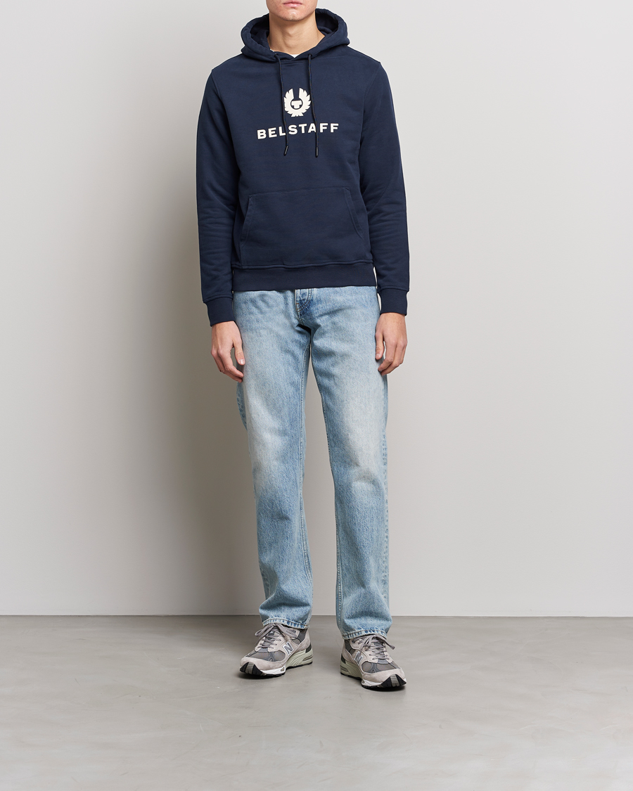 Hombres | Jerséis y prendas de punto | Belstaff | Signature Hoodie Dark Ink