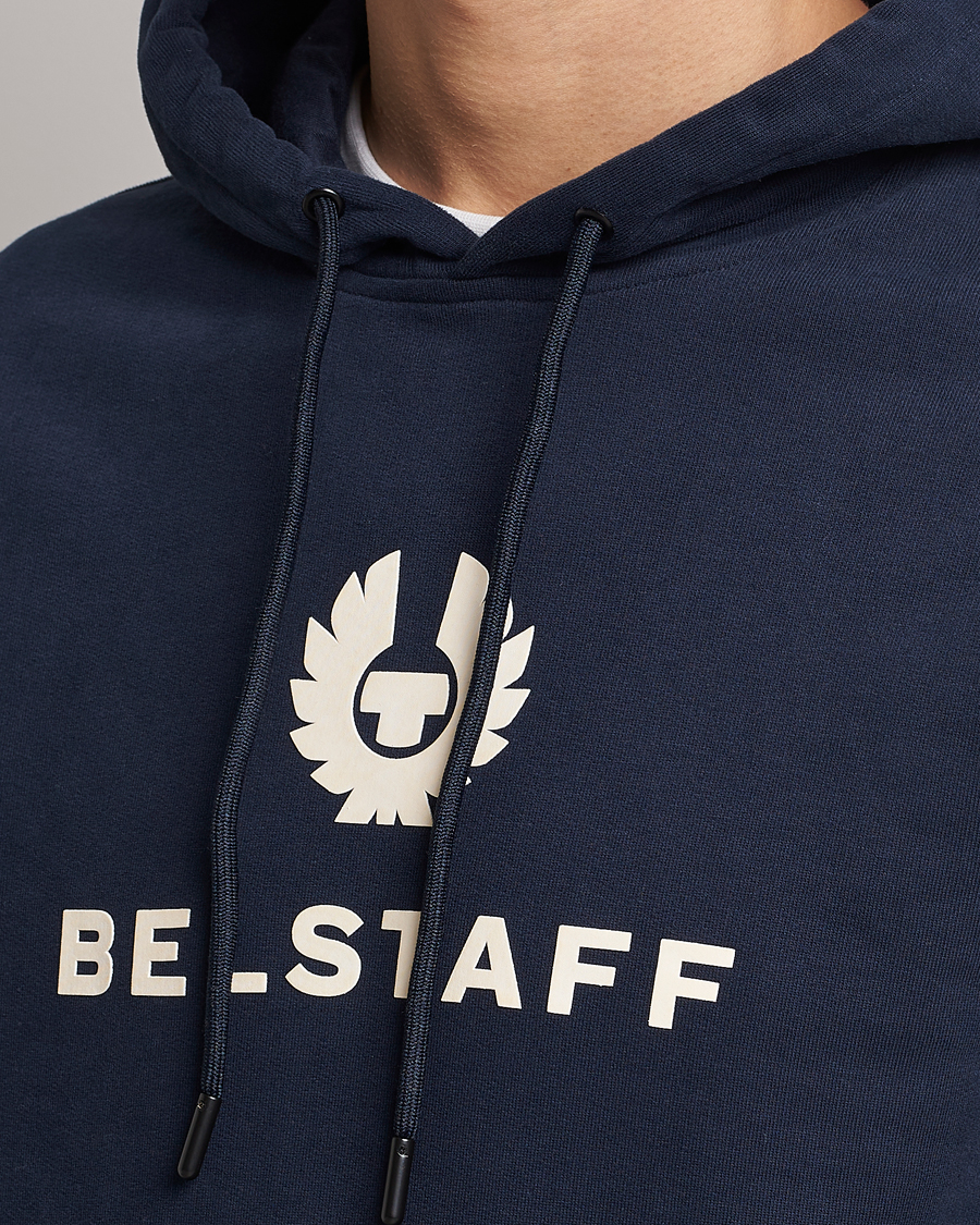 Hombres | Jerséis y prendas de punto | Belstaff | Signature Hoodie Dark Ink