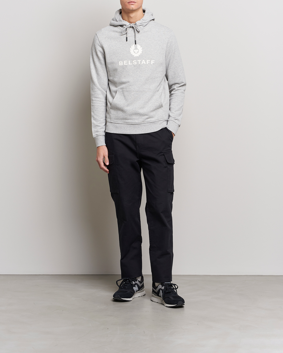 Hombres | Jerséis y prendas de punto | Belstaff | Signature Hoodie Old Silver Heather