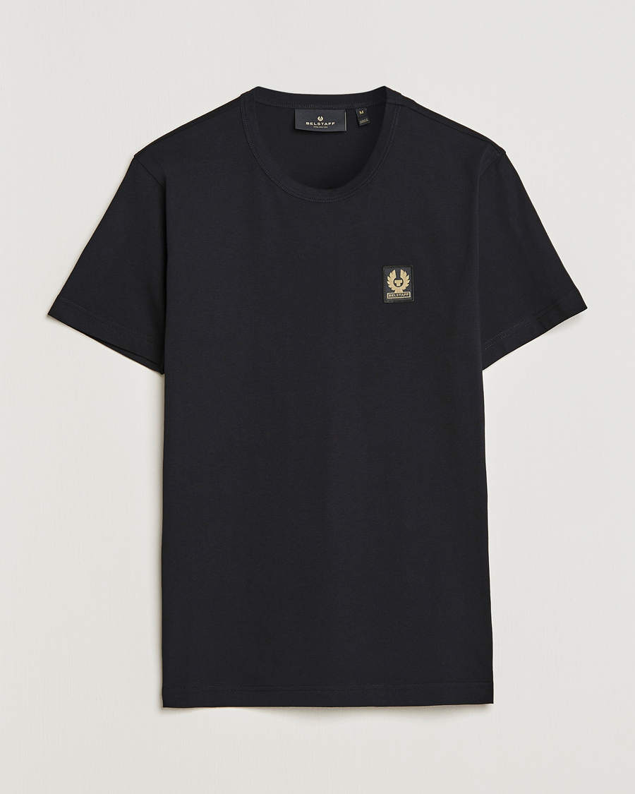 Hombres | Camisetas | Belstaff | Cotton Logo T-Shirt BLACK