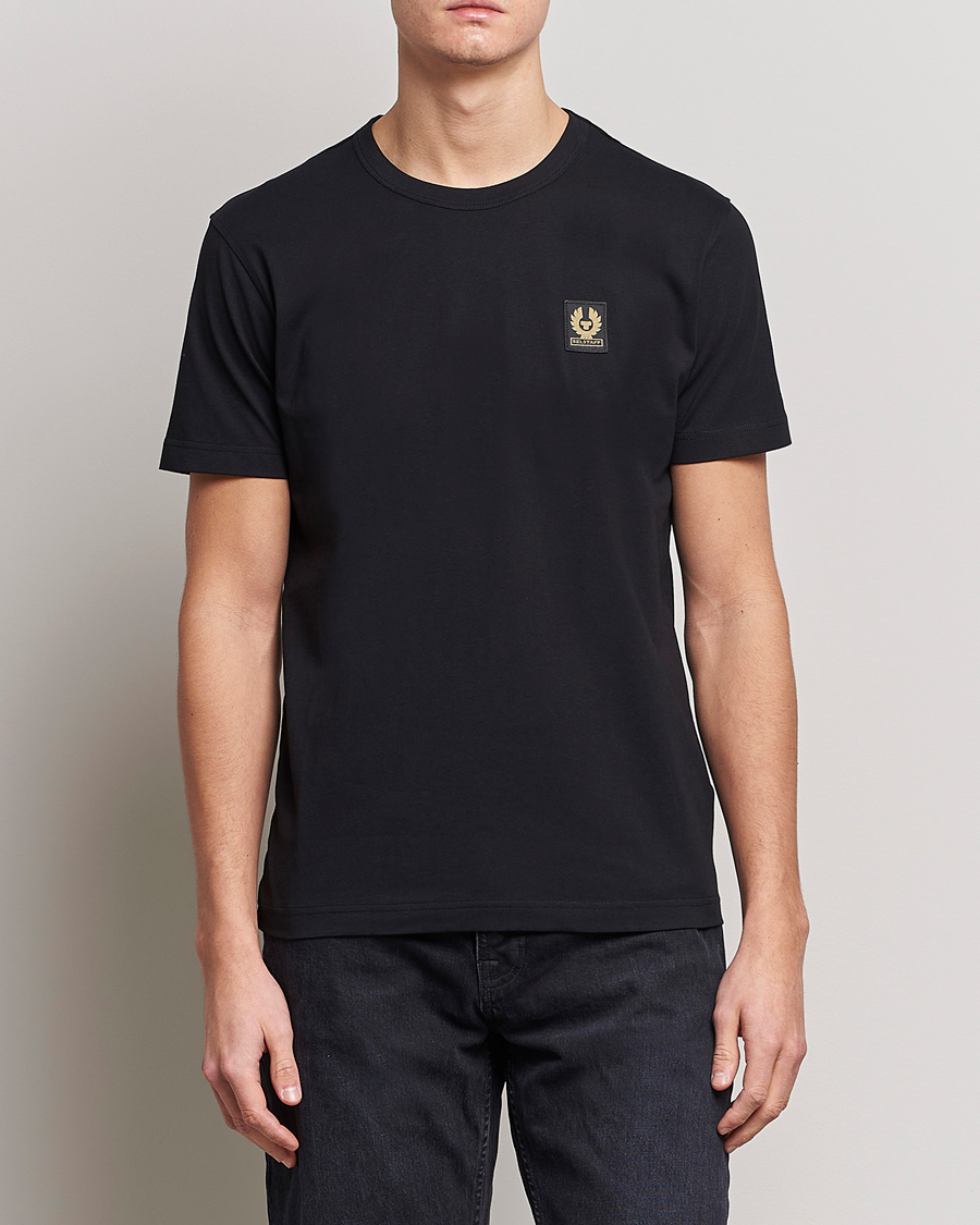 Hombres | Camisetas | Belstaff | Cotton Logo T-Shirt Black