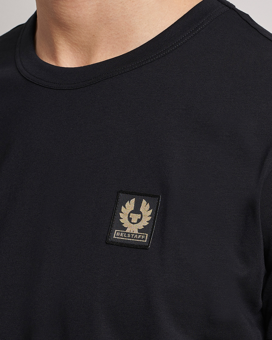Hombres | Camisetas | Belstaff | Cotton Logo T-Shirt BLACK