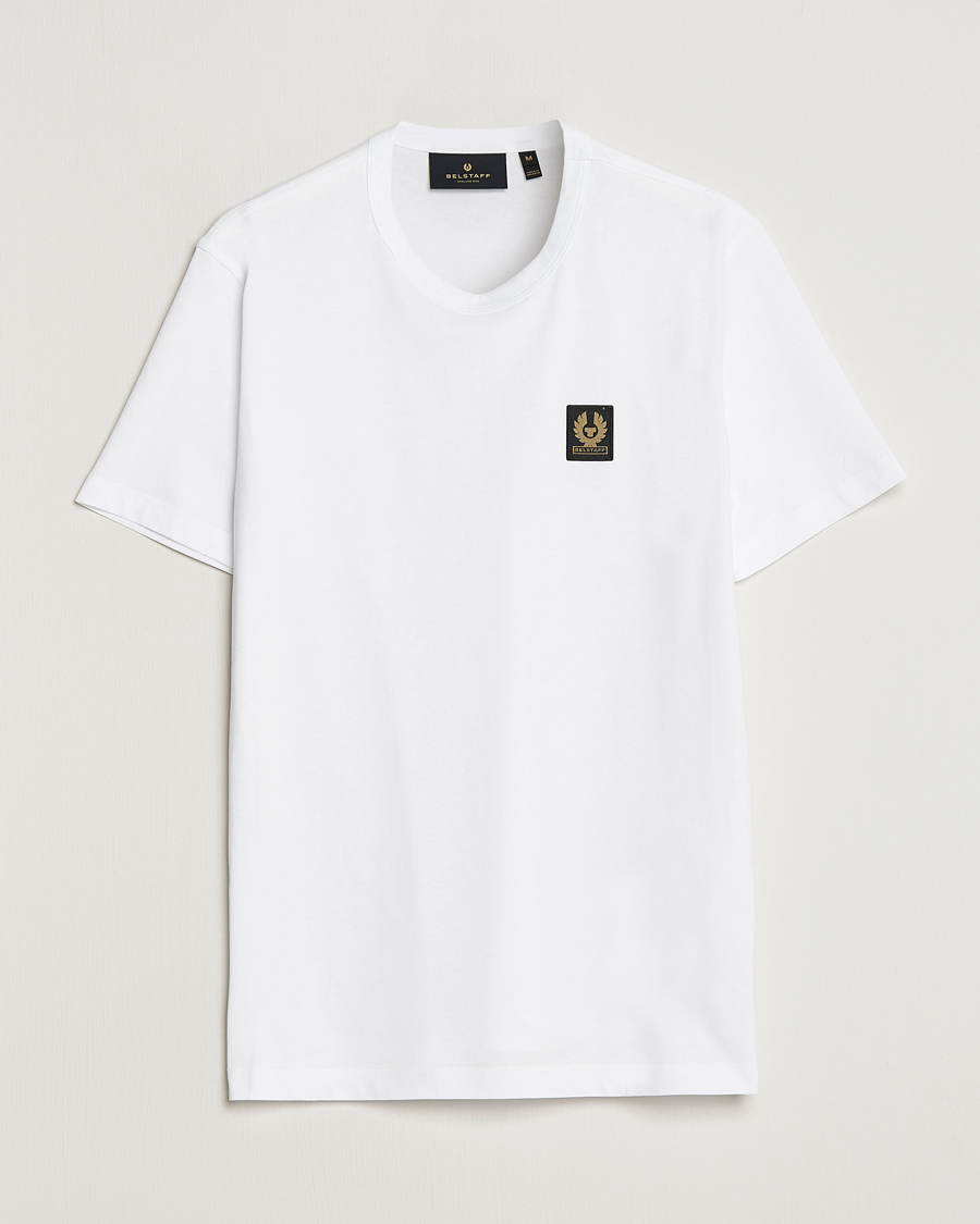Hombres | Camisetas | Belstaff | Cotton Logo T-Shirt White