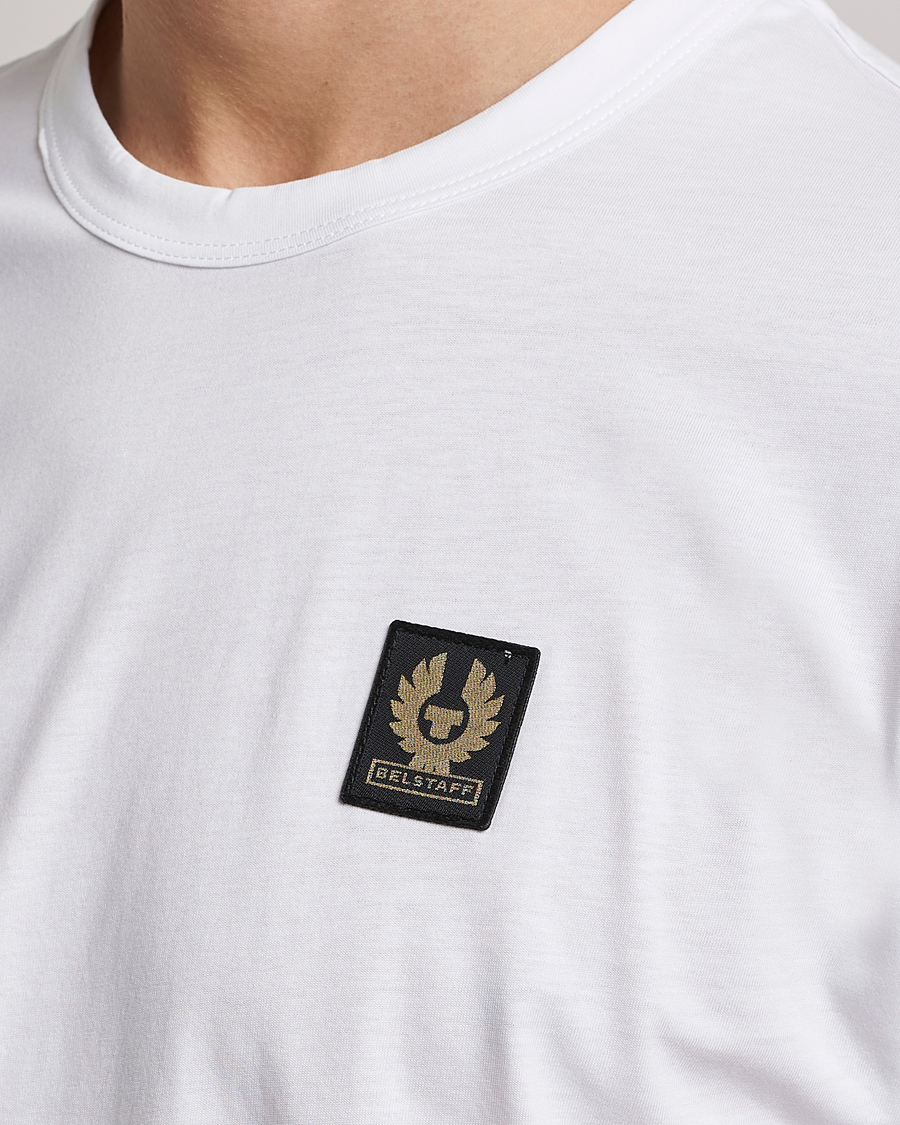 Hombres | Camisetas | Belstaff | Cotton Logo T-Shirt White