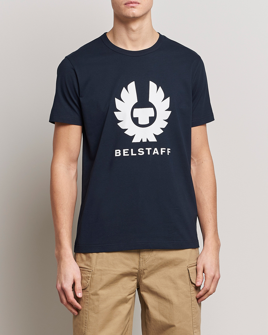 Hombres | Camisetas de manga corta | Belstaff | Phoenix Logo T-Shirt Dark Ink