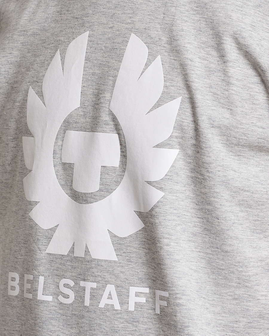 Hombres | Camisetas | Belstaff | Phoenix Logo T-Shirt Old Silver Heather