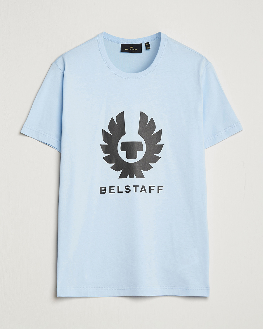 Hombres | Camisetas | Belstaff | Phoenix Logo T-Shirt Sky Blue