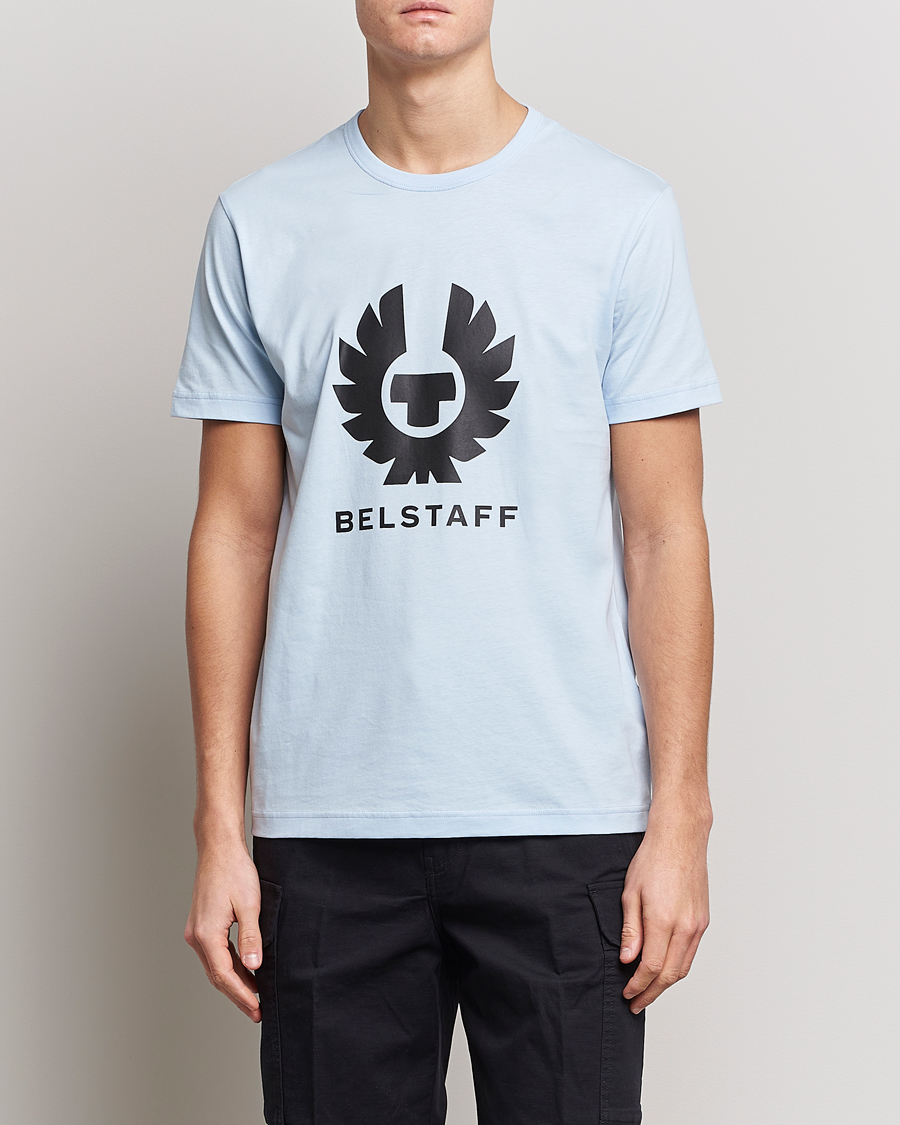 Hombres | Camisetas | Belstaff | Phoenix Logo T-Shirt Sky Blue